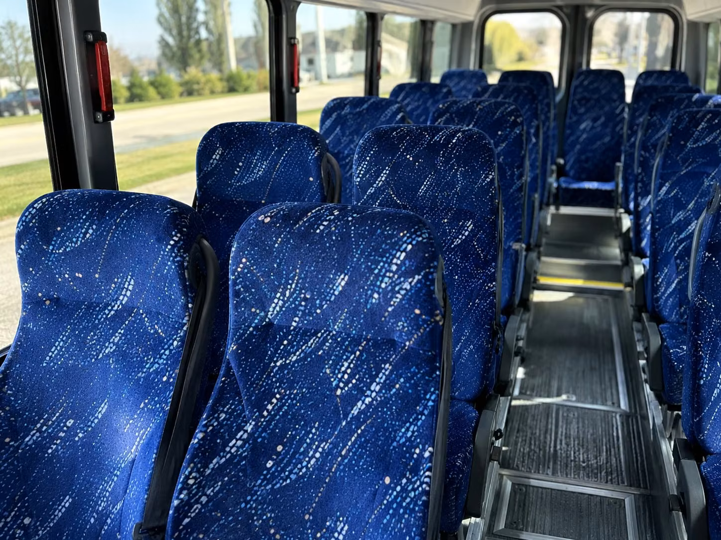 20 passenger minibus interior