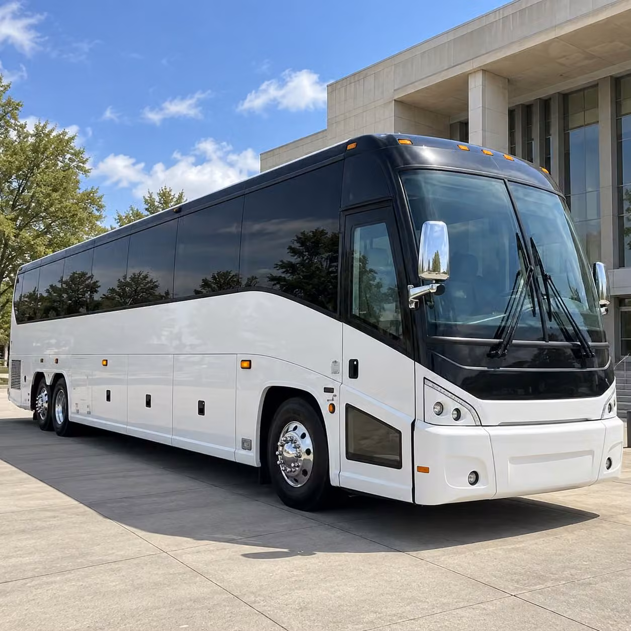 albuquerque 56 passenger charter bus rental