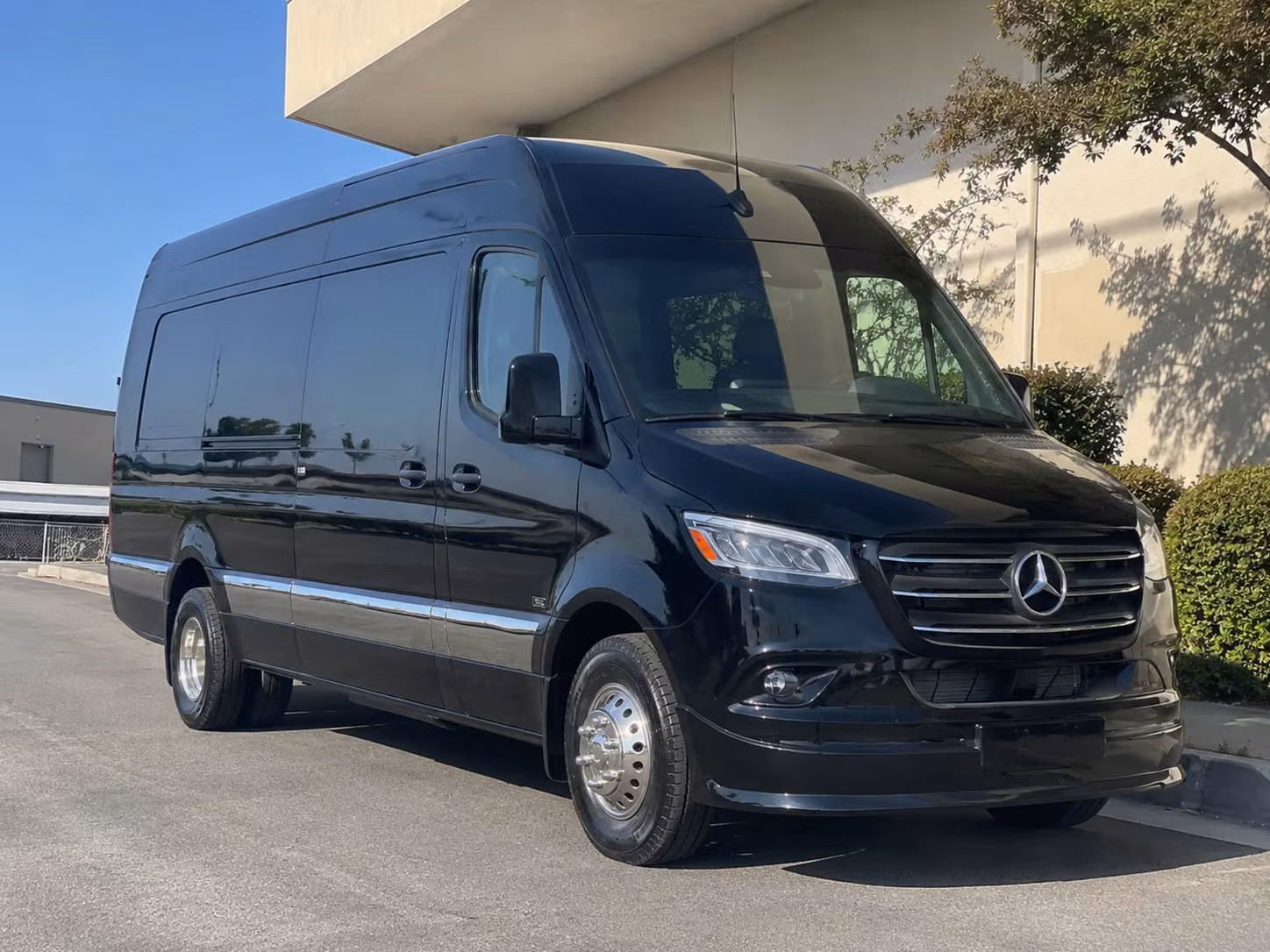 sprinter van with driver